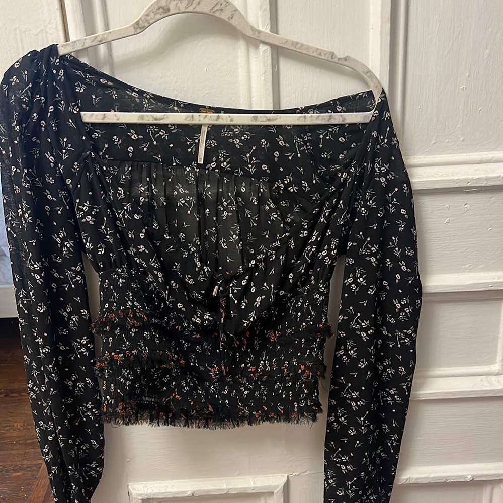 Free people long sleeve top